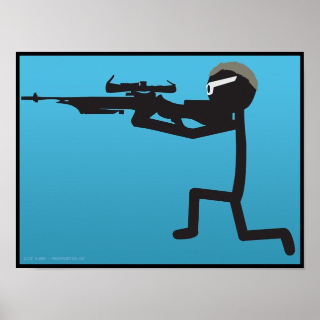 Elite Sniper Poster LIMITED (Front)