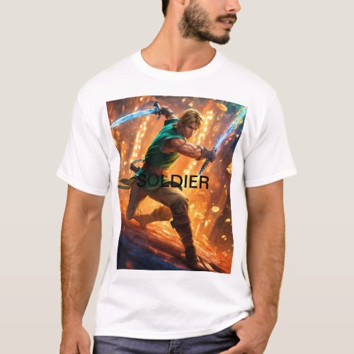 Elite Soldier Mens Tees Command Style T_Shirt