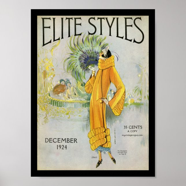 Elite Styles 1924 Poster (Front)