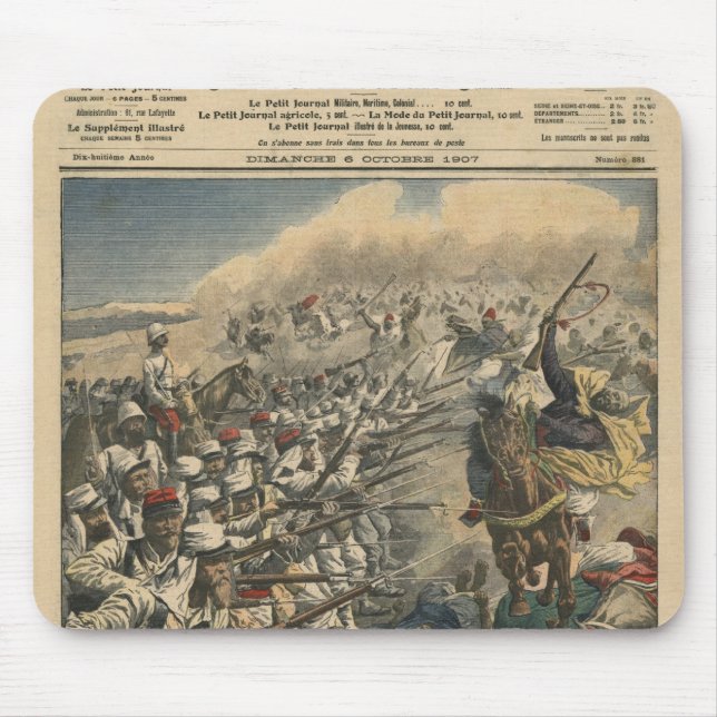 Elite troops of French army, French Foreign Mouse Pad (Front)