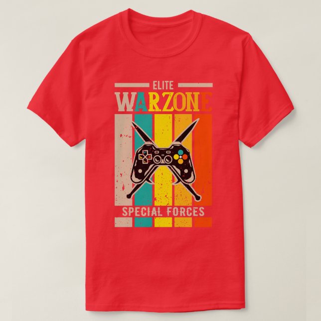 Elite Warzone Special s Gulag Geek T-Shirt (Design Front)