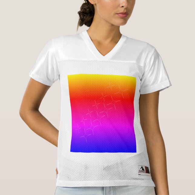 "Elite Women's Football Jersey" Women's Football Jersey (Front)