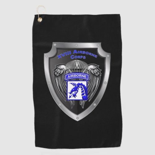 Elite XVIII Airborne Corps Golf Towel