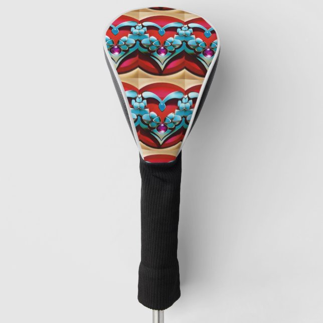 EliteGuard Pro: Premium Golf Head Cover (Front)