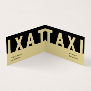 EliteTaxi Driver Business Card