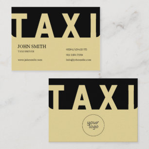 EliteTaxi Driver Business Card