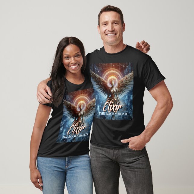 Elixir Music, The Rocky Road, album cover T-Shirt (Unisex)