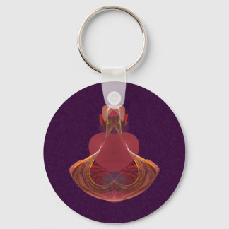 Elixir of Love Potion Bottle Fractal Keychain