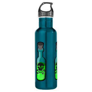 Elixir of Superpower - Skull and Crossbones Water Bottle