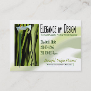 Eliz Hicks Elegance by Design chubby Business Card