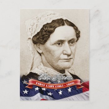 Eliza Johnson  First Lady Of The U.s. Postcard by HTMimages at Zazzle