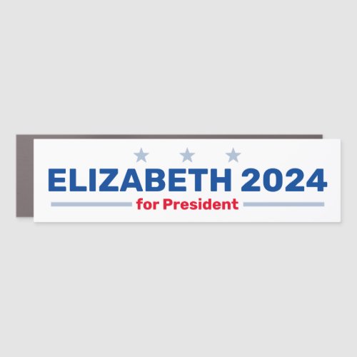 Elizabeth 2024 bumper magnet