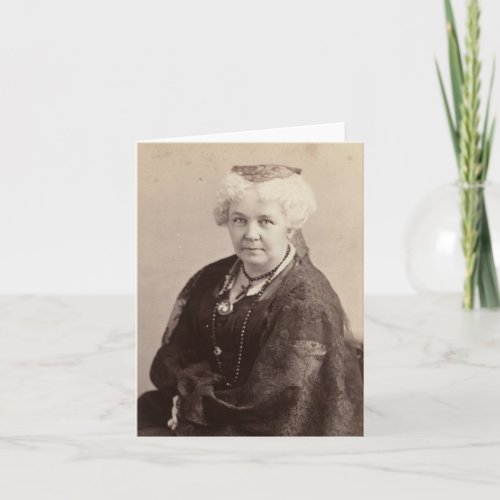 Elizabeth Cady Stanton Card