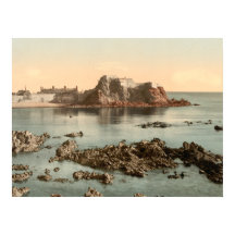 Elizabeth Castle, St Heliers, archival print