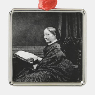 Elizabeth Cleghorn Gaskell  19th century Metal Ornament