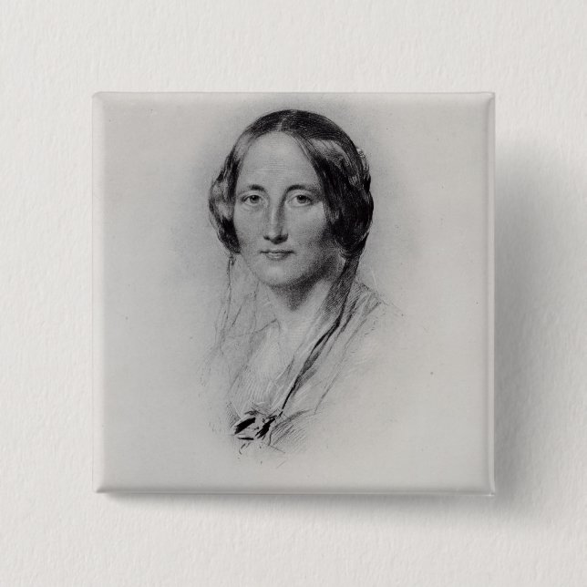 Elizabeth Cleghorn Gaskell Pinback Button (Front)
