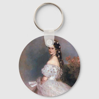 Elizabeth , Empress of Austria, 1865 Keychain