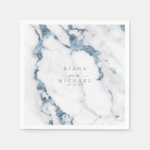 Elizabeth Fair Dusty Blue ID816 Napkins