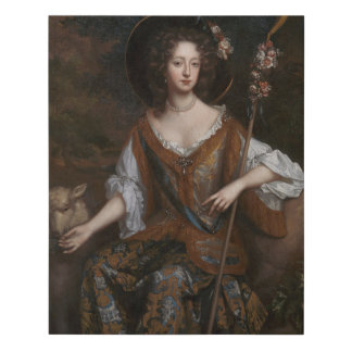 Elizabeth FitzGerald Faux Canvas Print