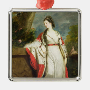 Elizabeth Gunning, Duchess of Hamilton and Duchess Metal Ornament