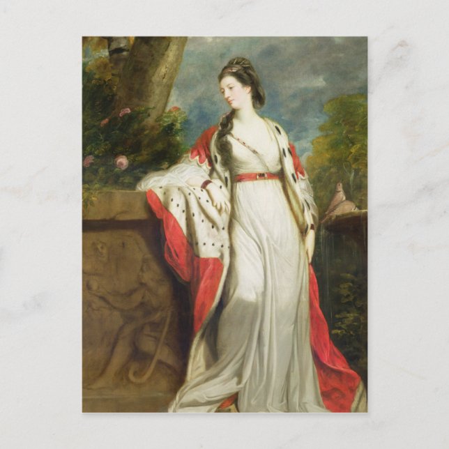 Elizabeth Gunning, Duchess of Hamilton and Duchess Postcard (Front)