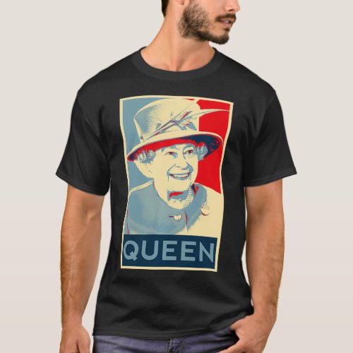 Elizabeth Her Royal Highness Queen of England Pull T_Shirt