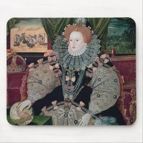 Elizabeth I Armada Portrait c1588 Mouse Pad