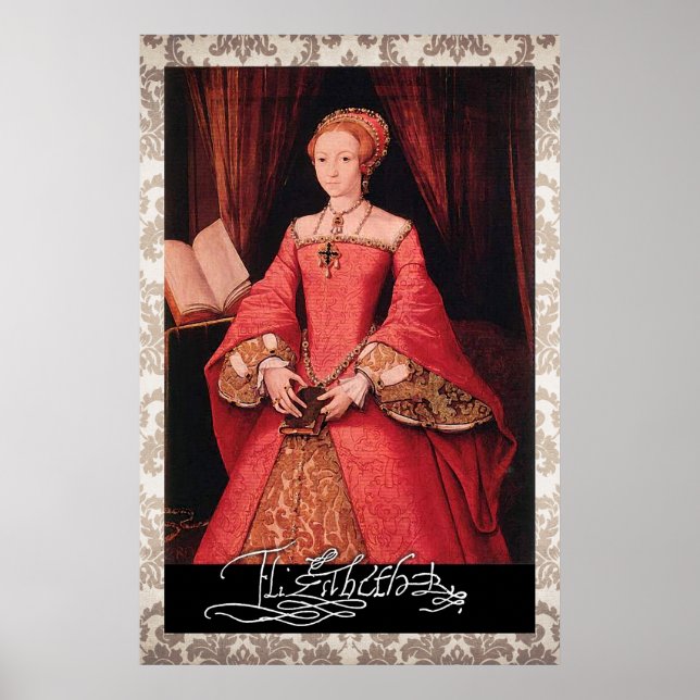 Elizabeth I as Princess Poster (Front)