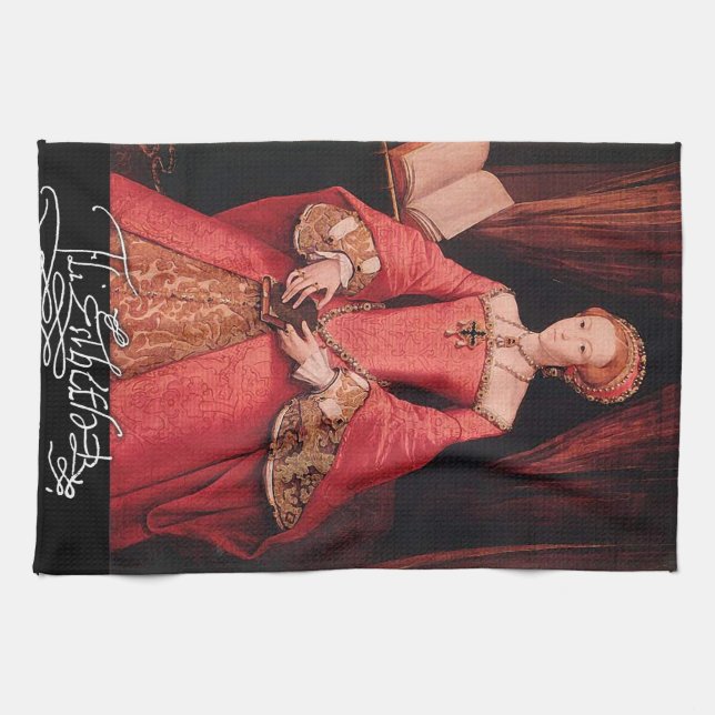 Elizabeth I as Princess Towel (Horizontal)