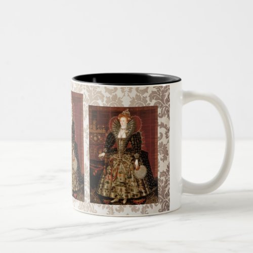 Elizabeth I c 1599 Two_Tone Coffee Mug