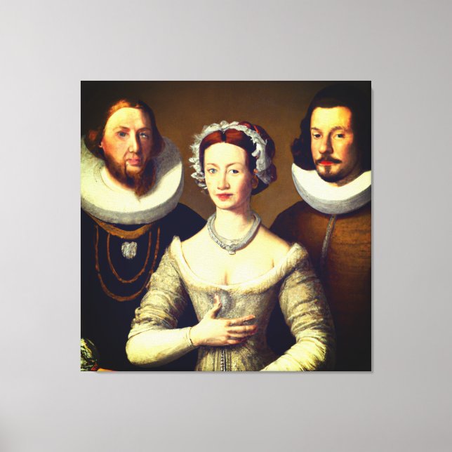 Elizabeth I champions Canvas Print (Front)