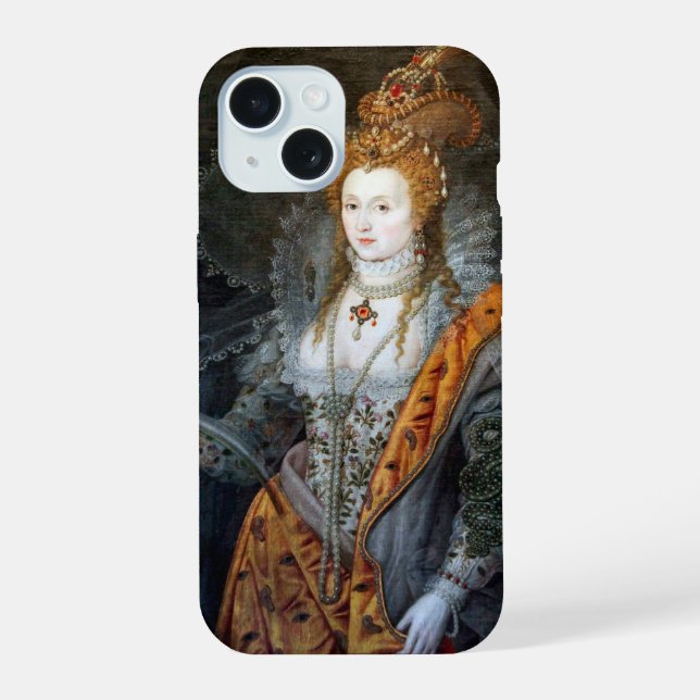 Elizabeth I  Iphone Case (Back)