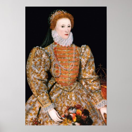 Elizabeth I of England The Darnley Portrait Poster