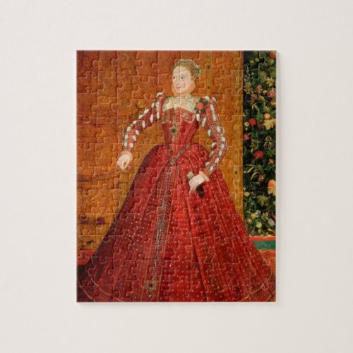 Elizabeth I of England The Hampden Portrait Jigsaw Puzzle