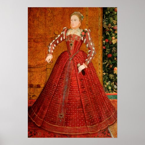 Elizabeth I of England The Hampden Portrait Poster