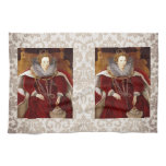 Elizabeth I Red Robes Kitchen Towel