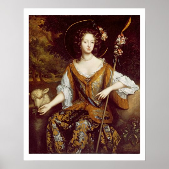 Elizabeth Jones, Countess Of Kildare, C.1684 (oil Poster | Zazzle.com