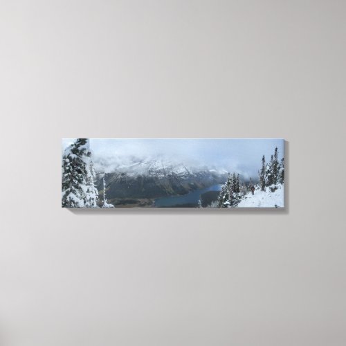 Elizabeth Lake 3 _ Glacier National Park Canvas Print