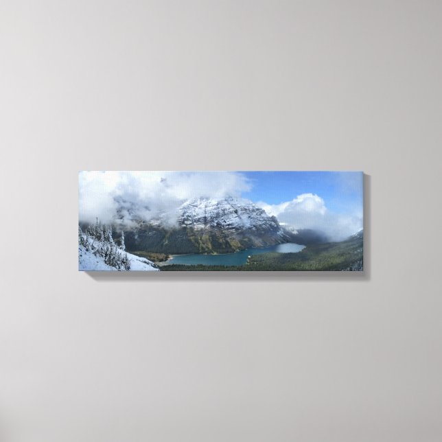 Elizabeth Lake 4 - Glacier National Park Canvas Print (Front)