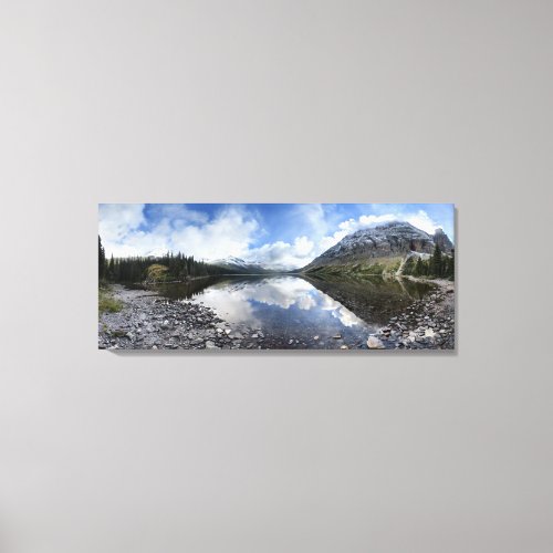 Elizabeth Lake _ Glacier National Park Canvas Print