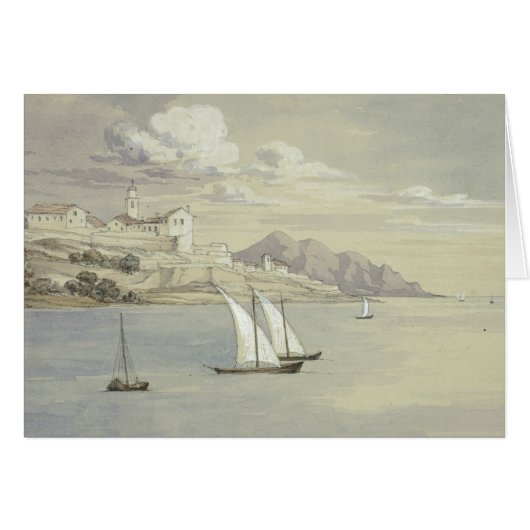 Elizabeth Murray - Portofino from the Sea, Genoa (Front Horizontal)