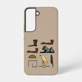 Elizabeth Name in Hieroglyphs symbols of ancient Samsung Galaxy S22 Case