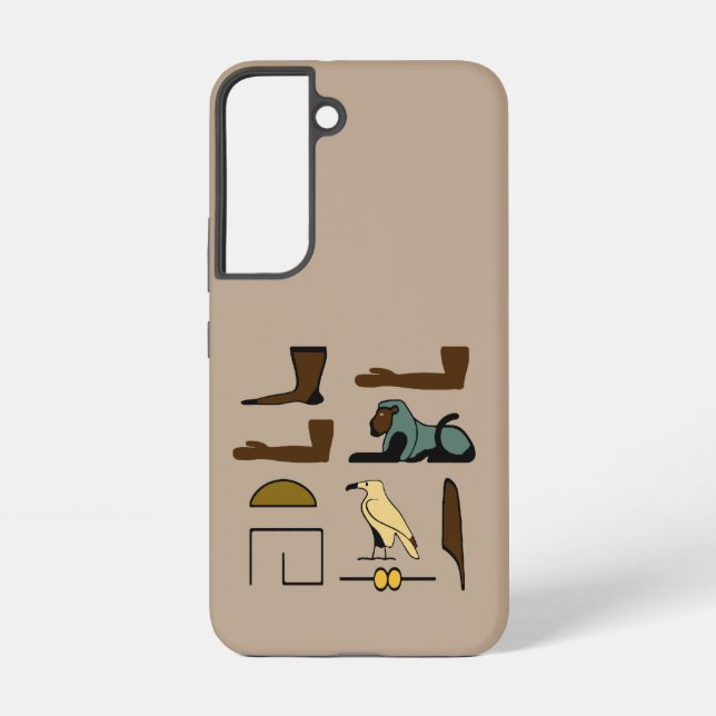 Elizabeth Name in Hieroglyphs symbols of ancient  Samsung Galaxy Case (Back)