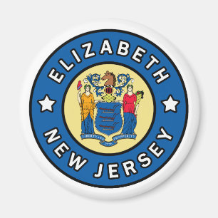 Elizabeth New Jersey Magnet