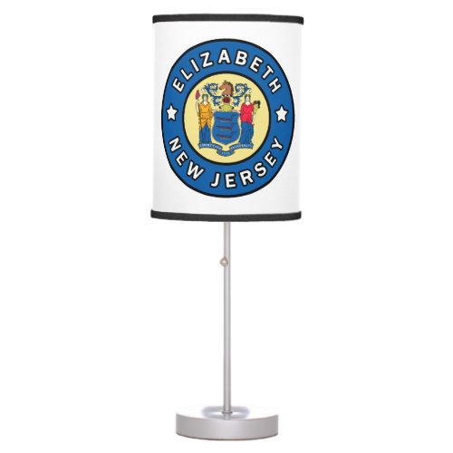 Elizabeth New Jersey Table Lamp