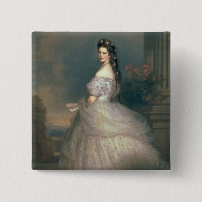 Elizabeth of Bavaria Button (Front)