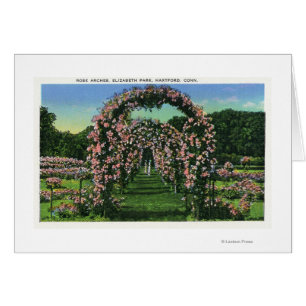 Elizabeth Park View of the Rose Arches