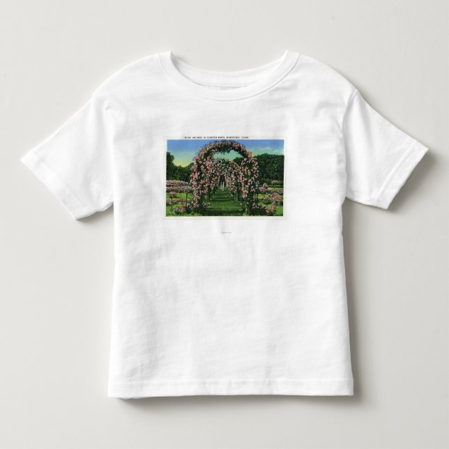 Elizabeth Park View of the Rose Arches Toddler T-shirt (Front)