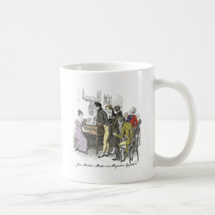 Elizabeth Performs - Jane Austen Pride & Prejudice Coffee Mug