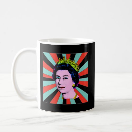 Elizabeth Queen Of England Sun Queen Coffee Mug